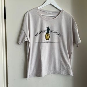 Tropical Fruits French Tee